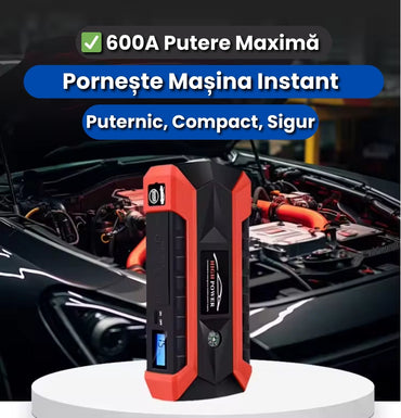 Redresor Auto Profesional 12V – Putere Mare, 99800mAh, 600 A