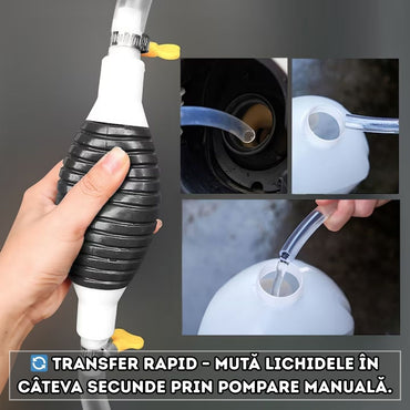 Pompă Manuală pentru Transfer Rapid de Lichide – Practică, Rapidă și Ușor de Folosit