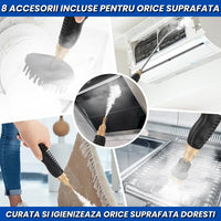 Aparat Profesional de Curățat cu Aburi RAF – Putere Mare,8 Accesorii incluse si Rezervor 1L