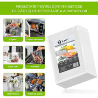 Set 100 Pungi de Vidat Gofrate 17x25 cm – Compatibile cu Toate Aparate de Vidat