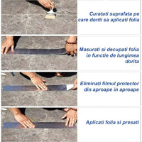 Set de 2 Benzi Adezive Profesionale Anti-Scurgeri 5M x 5CM – Fixare Durabilă pentru Orice Suprafață