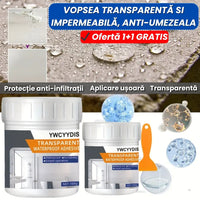 Vopsea Lichidă Anti-Infiltrații Impermeabilă 500g – Protecție Anti-Umezeală și Infiltrații.