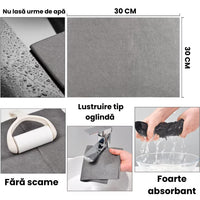 Set 15 Lavete Magice Microfibră 30x30 CM   – Curățare Eficientă, Reutilizabile, Fără Urme