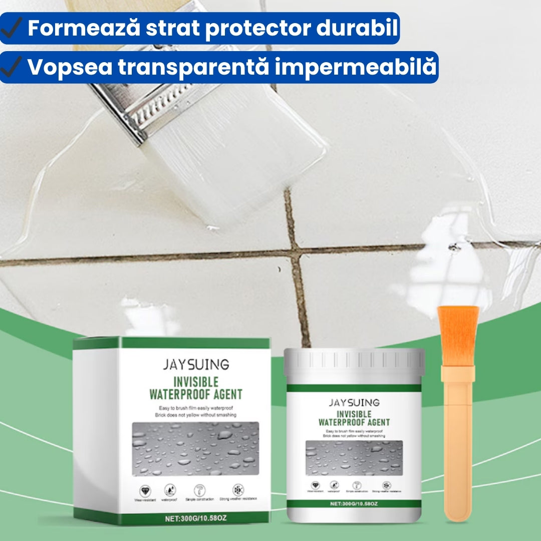 Vopsea Lichidă Anti-Infiltrații Impermeabilă 500g – Protecție Anti-Umezeală și Infiltrații.