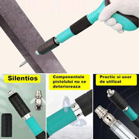 Set cu dispozitiv si accesorii pentru fixarea cuielor metalice + 25 cuie CADOU!
