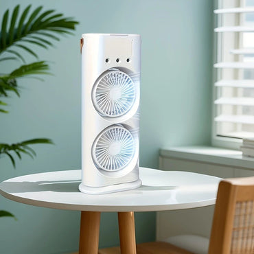 Ventilator cu umidificare, RGB – Aer racoros si relaxant